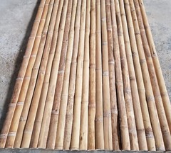 Bamboo Slats/ Half Flat Poles /Plank Fencing -Eco-Garden and Building Material
