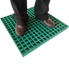 1.9ft*1.9ft All-purpose Antiseptic Green Fiberglass FRP Grating Tree Pool Cover