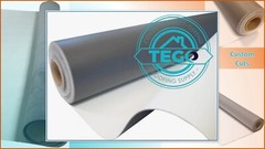 10′ x 10′ WHITE 60 MIL EPDM RUBBER ROOF