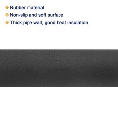 Meccanixity Pipe Insulation Foam Tube Lagging Insulation Pipe 43Mm1 11/16 Id