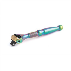 Titan 11326 1/4 In. Drive Titanium Swivel Head Micro Ratchet