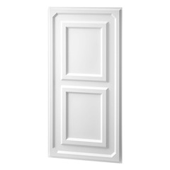 24×48″ PVC Ceiling Tiles 12 Pack White 3D Drop Grid Panels Paintable Decor