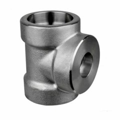 REDUCING TEE 1″ x 3/4″ Class 3000 (3M) Socket Weld Forged Steel A105 Fitting