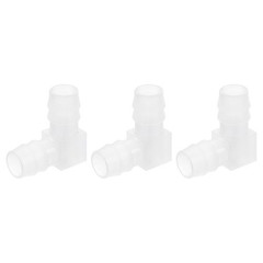 2pcs 1/3″ 90 Degree Elbow Hose Barb L-Shaped for Fish Tank Pond Air Line