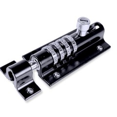 Combi-Bolt 4-Digit Combination Sliding Bolt Gate Lock, Secure Gates, Sheds, W…