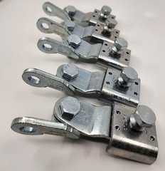 18 pcs. HILTI 4inch Galvanized Seismic Pipe Clamp with ST&L Channell fasteners
