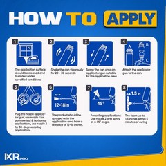 Spray Foam Insulation Kit (18PK Kit-26.46oz) Expanding Foam Sealant
