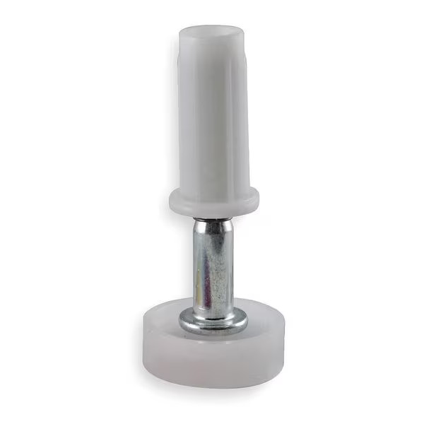 Manufacturer Varies Pivot Wheel, 2 1/4 in W, 7/8 in L, White 1XMX7 Manufacturer