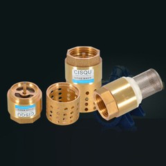 Brass Check Valves Mesh Strainer Filter Bottom: Non-Return Valves 1/2″ To 2″ BSP