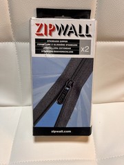 SHIPS QUICK ZipWall AZ2 Self Adhesive Standard Zipper 1 Pack Of 2 Zippers New