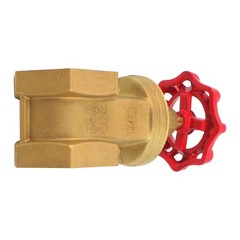 2-1/2″ Female NPT DN65 Non Rising Stem Gate Valve Duty Manual Rotary Sluice
