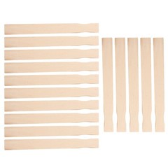 15pcs Paint Stir Sticks – 9 Inch Reusable Flat Wooden Stirring Paddle – Birch