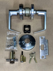 SCHLAGE ALLEGION ND60P6D RHO 626 CYLINDRICAL VESTIBULE LOCKSET GRADE-1