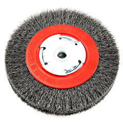 Forney Industries Wire Wheel, Crimped, 6 in x .014 in x 1/2 in – 5/8 in Arbor 7