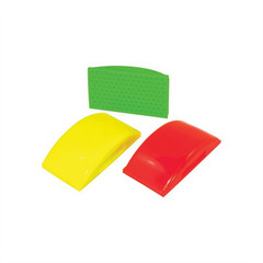AES Industries 923-CD Sanding Block with Carded, 5 in L x 2-5/8 in W, Vinyl AES