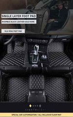 Custom 3D Car Floor Mats For BMW X5 E53 E70 F15 G05 F85 F95 Auto Carpets