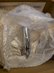 Chicago Faucets 897-CP Faucet, Lever, 1/2″ Fnpt, 2, Cast Brass (NEW)