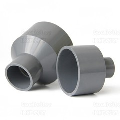 PVC Reducing Pipe Fitting Concentric Reducer Connector Socket Coupling Grey