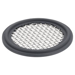 1.5” FKM Sanitary Gasket, 10 Mesh Sanitary Filter Gasket, Grey