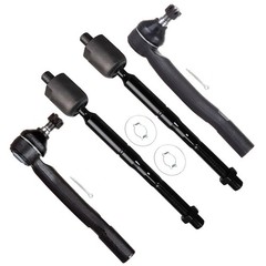 4pcs Inner Outer Tie Rod Kit For Camry 2007-2011 Avalon 2007-2012 ES350