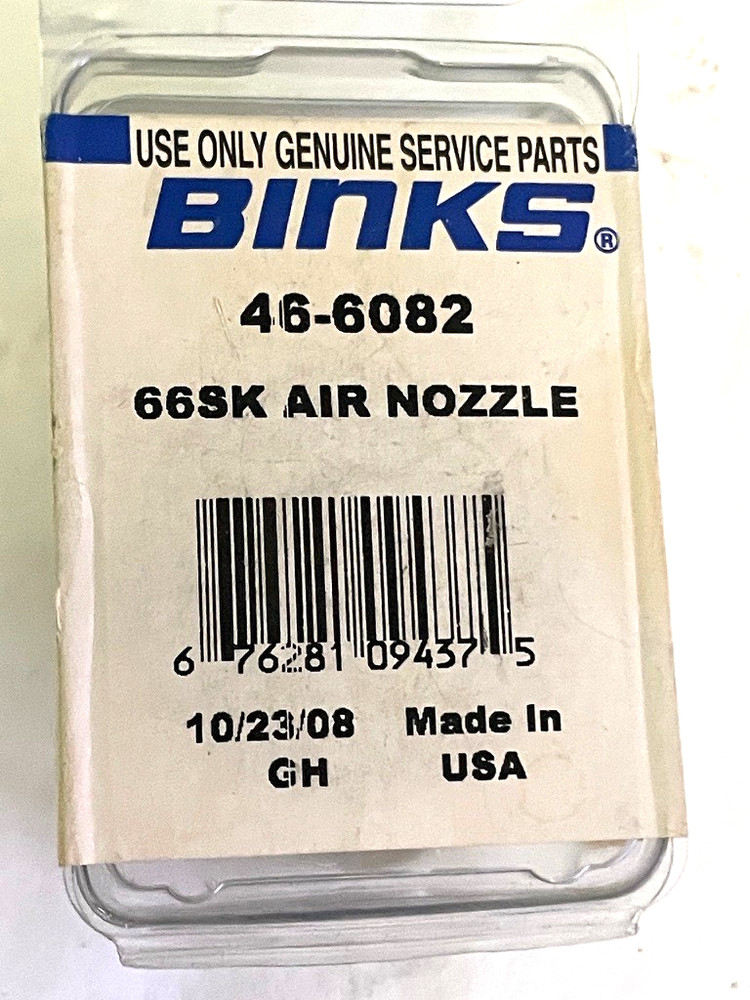 BINKS 2100 AIRCAP NIB 46-6082 66SK C SPEC’S better perfromance than 66sd!!!