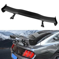Universal Black Carbon Fiber Rear Trunk Spoiler Wing