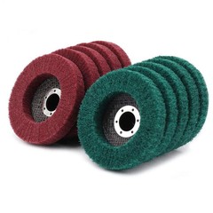 Contractor 11PCS 4-1/2″ Nylon Flap Discs 180 320 Grit Metal Finishing