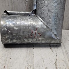 Champion Miter 28GA Half Round Inside Miter Galvanize Gutter Corner Roof #3