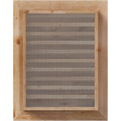 Ekena 18″W x 24″ (23″W x 29″H Frame Size), Western Red Cedar, Unfinished
