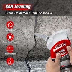 Concrete Crack Filler and Sealant Self-Leveling, 6Pcs High Elasticity Cement …