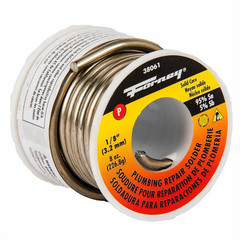38061Forney Industries Solder, Lead Free (LF), Plumbing Repair, Solid Core, 1/8