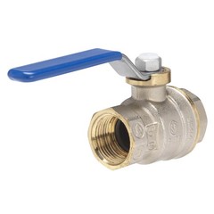 BK Products 107-005NL Proline Brass Full Port Ball Valve 1 FIP in.