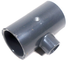Spears 1-1/2 PVC Slip x 1/2 NPT Female Threaded Reducing Tee Schedule 80 Fitting