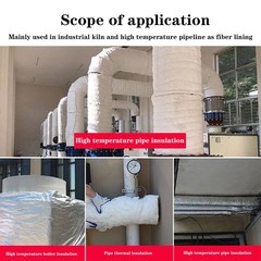 10MM Thick 16×24 Inch Ceramic Fiber Insulation Mat – High Temperature Resistance