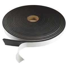 GRAINGER APPROVED CNES591/41/450T EPDM Neoprene SBR Strip,L 50 ft,Black 6YLV4