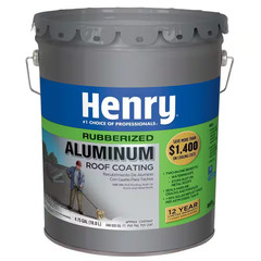869 Rubberized Aluminum Reflective Roof Coating 4.75 Gal.