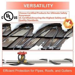 PLSR High-Performance Self-Regulating Heating Cable – Frost Protection for Water