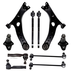 10pc Suspension Kit for 2001-2003 Toyota RAV4 Control Arms Tie Rods Ball Joints