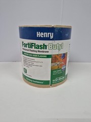Henry 6″ x 75′ Butyl FortiFlash Flashing Membrane