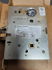 Schlage L9080LBLB LLL RH Store Room Mortise Lockset Lock Body 1 3/4 DR NEW