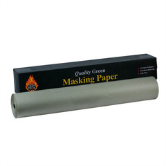 High Teck Products MP160G-48 Masking Paper, 48 in W x 600 ft L, Green, 35 lb Ba