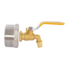4x Drum Faucet Barrel Spigot, Stainless Steel Brass Barrel Faucet, for 55 Gallon