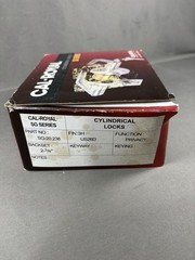 Cal-Royal Cylindrical Lockset SG Series. 2-3/8″ backset. “C” 6-pin keyway