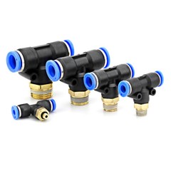 Pneumatic Connectors Hose Fittings Compressed Air Connectors Various Sizes