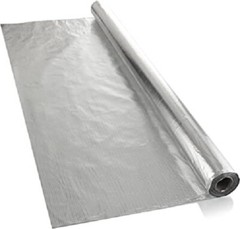 REFLECTIVE MYLAR FILM 4×50 INSULATION ROLL HYDROPONIC WALL GROW ROOM COVERING