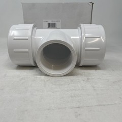 Jones Stephens 2″ PVC Compression Tee Pipe Fits IPS and Schedule 40 C17200
