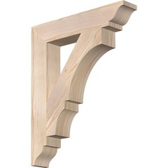 Ekena Millwork 3 1/2″W x 20-in. D x 24-in. H, 3 Douglas Fir (Smooth)