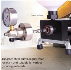 High Pressure Cement Slurry Grouting Machine Leak Plugging Machine 220V
