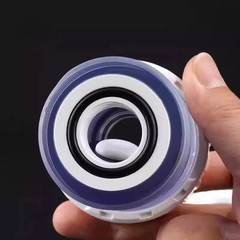 25mm 32mm Transparent Check Valve PVC One Way Non Return Pipe Fitting Water