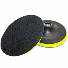 5 inches Backing Plate for Polishing Buffering Soft Wool with Hook and Loop Pad